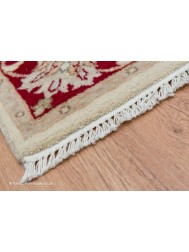 Royal Ziegler Ivory Red Rug - Thumbnail - 4