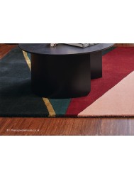 Sahara Burgundy Rug - Thumbnail - 3