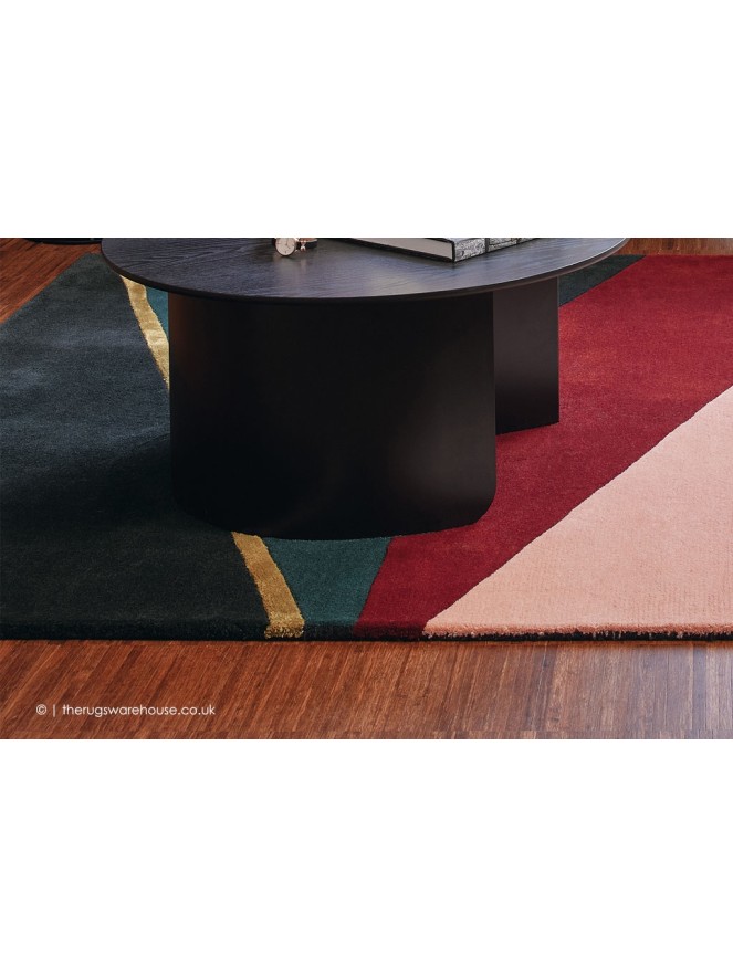 Sahara Burgundy Rug - 3