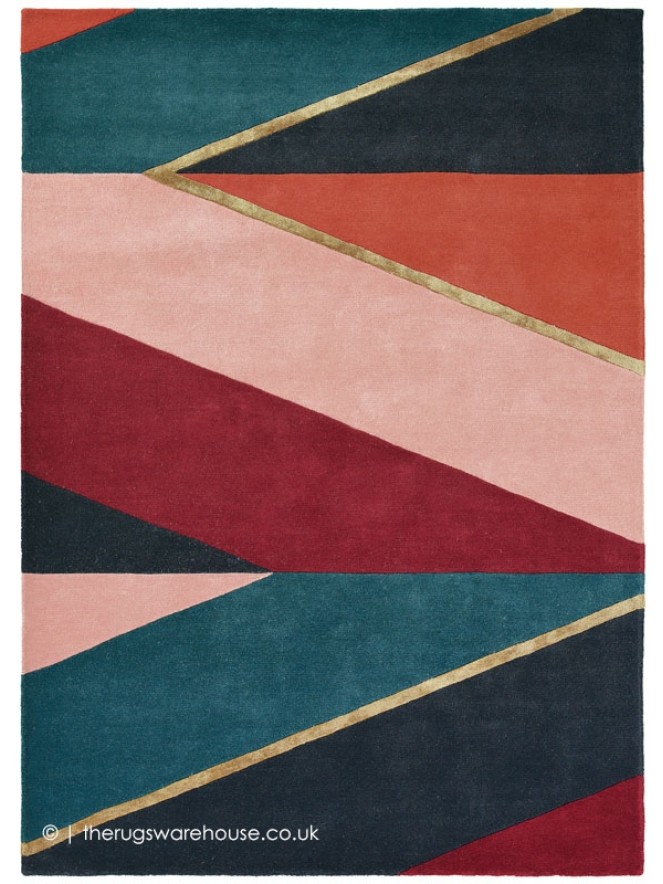 Sahara Burgundy Rug - 5