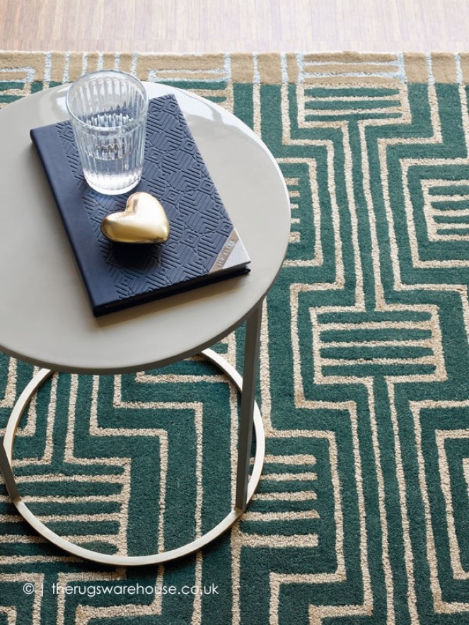 Kinmo Green Rug - 4