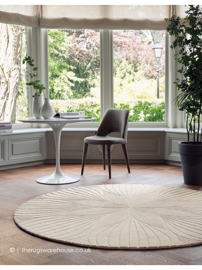 Folia Stone Round Rug - 2