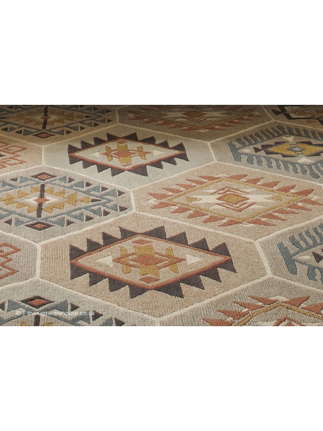 Nomad Beige Mix Rug - 4