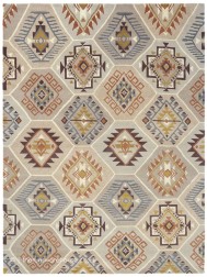 Nomad Beige Mix Rug - Thumbnail - 5