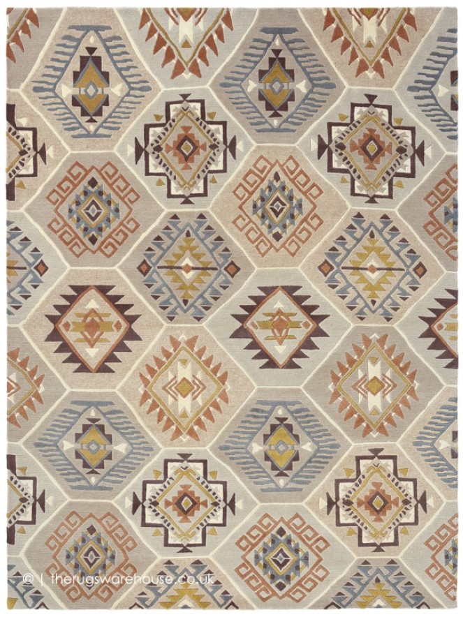 Nomad Beige Mix Rug - 5