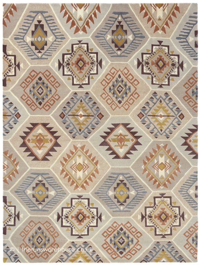 Nomad Beige Mix Rug - 5