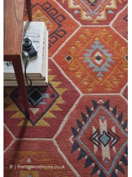 Nomad Orange Mix Rug - Thumbnail - 3