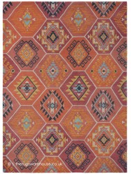 Nomad Orange Mix Rug - Thumbnail - 5