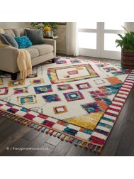 Nomad Ivory Multi Rug - Thumbnail - 2