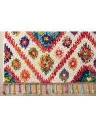 Nomad Ivory Pink Rug - Thumbnail - 4