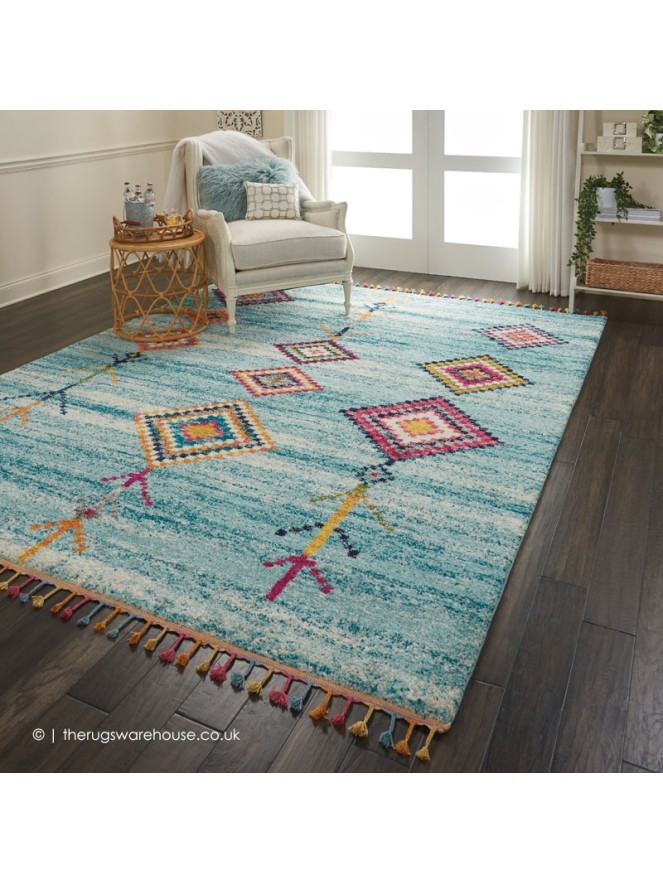 Nomad Aqua Rug - 2