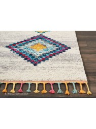 Nomad Cream Grey Rug - Thumbnail - 3