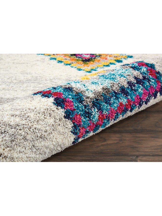 Nomad Cream Grey Rug - 4