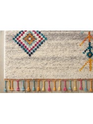 Nomad Cream Grey Rug - Thumbnail - 5