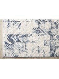 Urban Decor Ivory Blue Rug - Thumbnail - 5