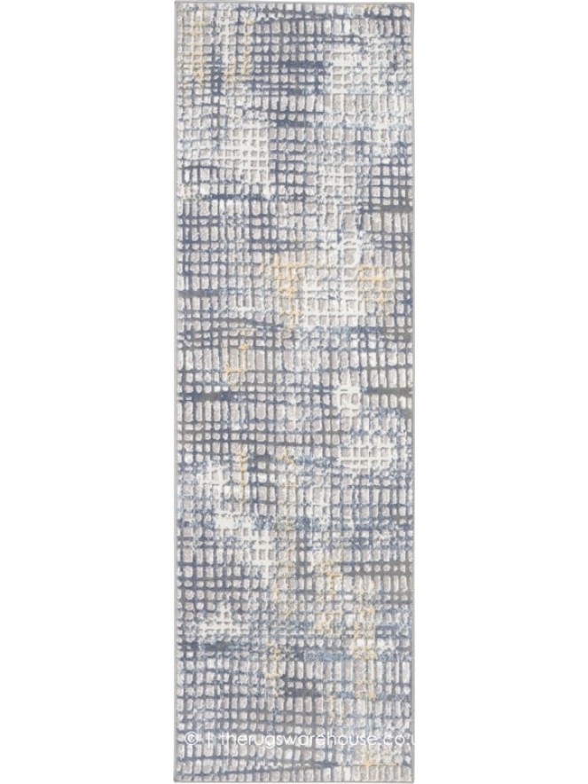 Urban Decor Grey Ivory Runner - 5