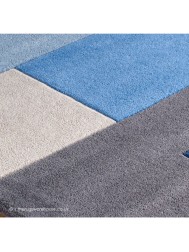 Lexus Blue Rug - Thumbnail - 4