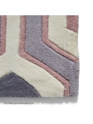 Polaris Grey Rose Rug - Thumbnail - 6