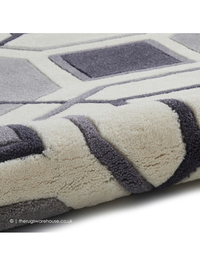 Rosina Grey Rug - 5