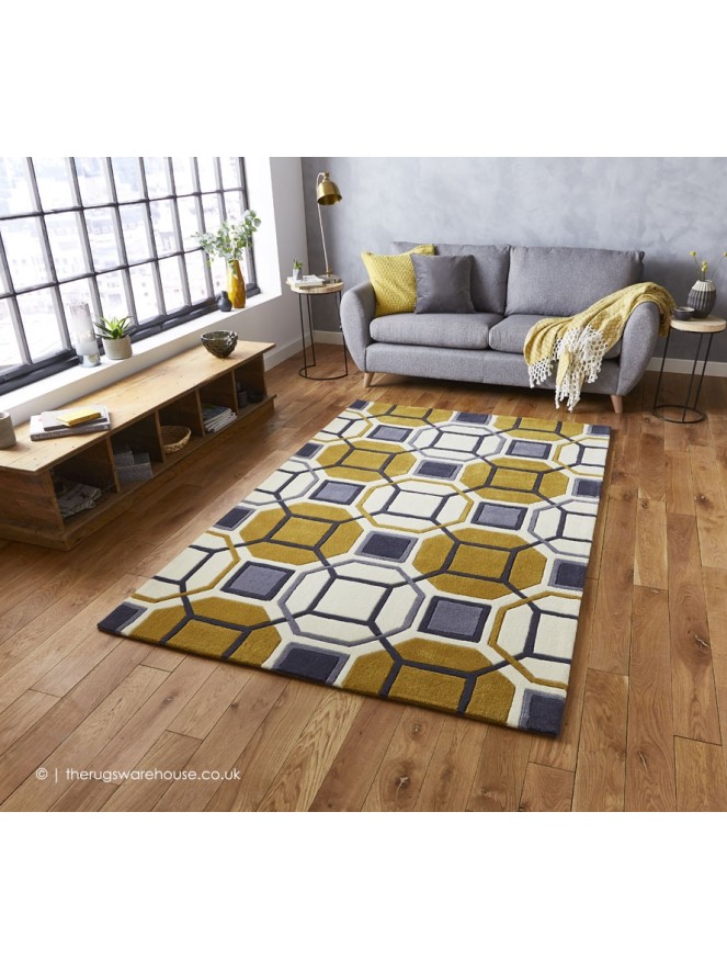 Rosina Yellow Rug - 2