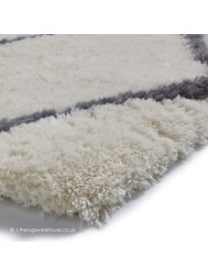 Larache Ivory Grey Rug - Thumbnail - 3