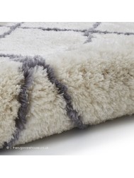 Larache Ivory Grey Rug - Thumbnail - 5