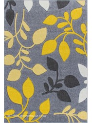 Portland Leaves Grey Rug - Thumbnail - 5