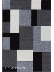 Portland Blocks Grey Rug - Thumbnail - 5