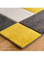 Portland Blocks Yellow Rug - Thumbnail - 3