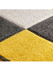 Portland Blocks Yellow Rug - Thumbnail - 4