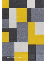 Portland Blocks Yellow Rug - Thumbnail - 5