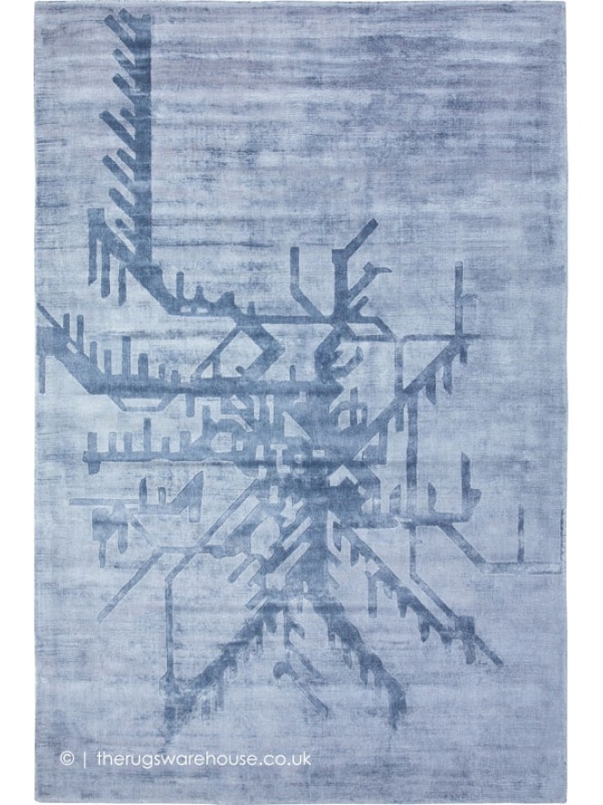 Metropolitan Blue Rug - 4