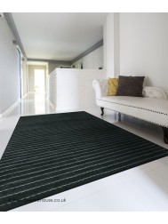 Rigatoni Petrol Rug - Thumbnail - 2