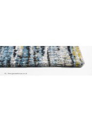 Sari Blue Yellow Mix Rug - Thumbnail - 4