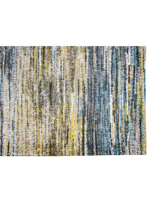 Sari Blue Yellow Mix Rug - 7