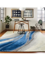 Twilight Chic Waves Rug - Thumbnail - 2