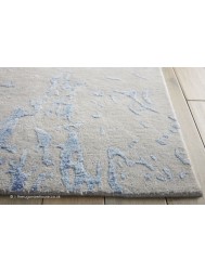 Silk Shadows Grey Blue Rug - Thumbnail - 3