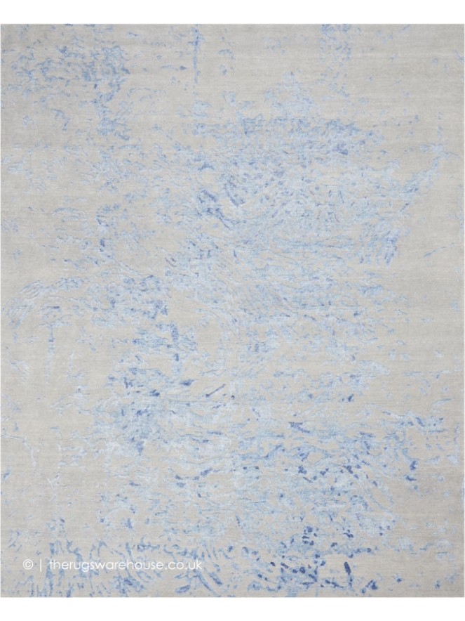 Silk Shadows Grey Blue Rug - 6