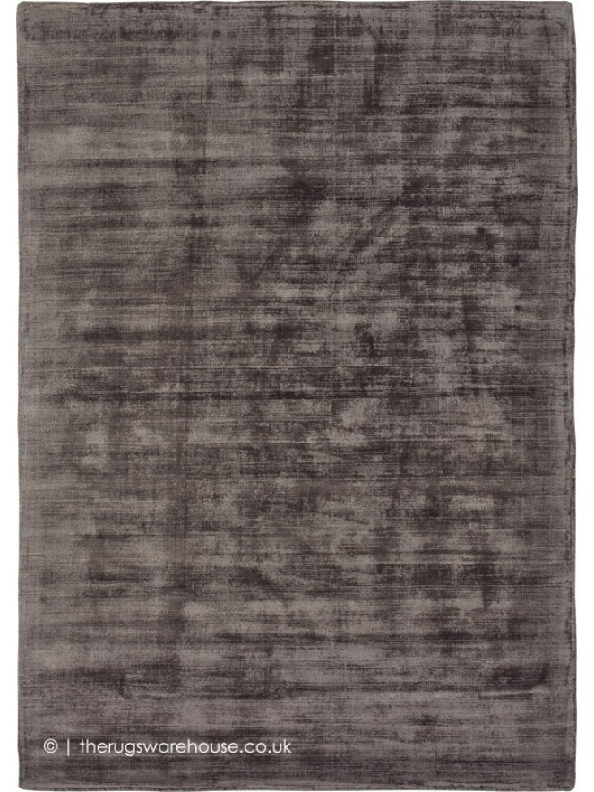 Trendy Shiny Taupe Rug - 5