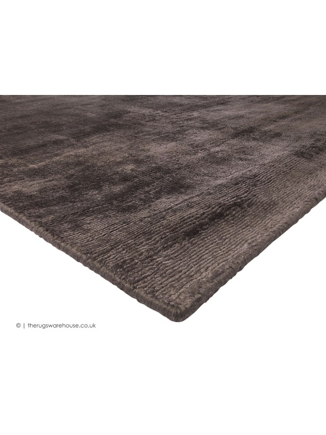 Trendy Shiny Taupe Rug - 4