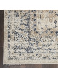 Malta Classic Ivory Blue Rug - Thumbnail - 4