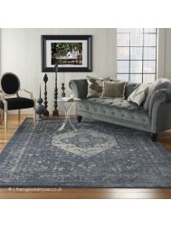 Malta Classic Navy Rug - Thumbnail - 2