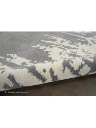 Border Symmetry Grey Rug - Thumbnail - 5