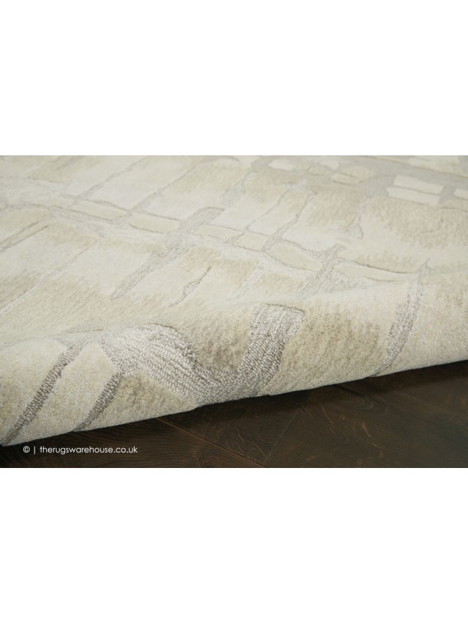 Stacks Symmetry Beige Rug - 5