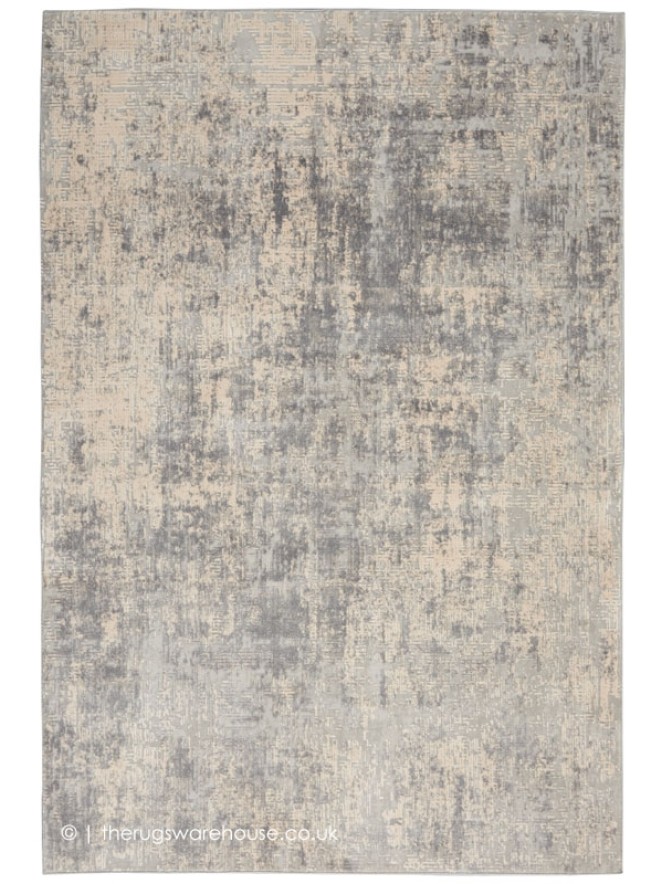 Phoenix Ivory Silver Rug - 7