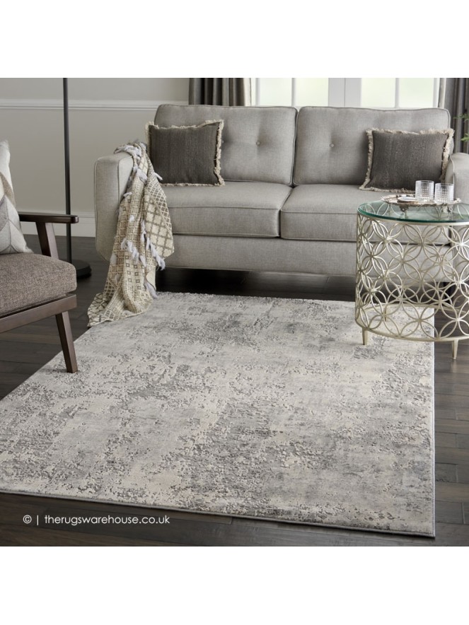 Ruslan Grey Beige Rug - 2