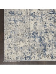 Ruslan Ivory Grey Rug - Thumbnail - 3