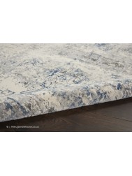 Ruslan Ivory Grey Rug - Thumbnail - 4