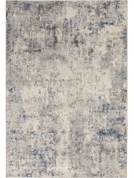 Ruslan Ivory Grey Rug - Thumbnail - 6