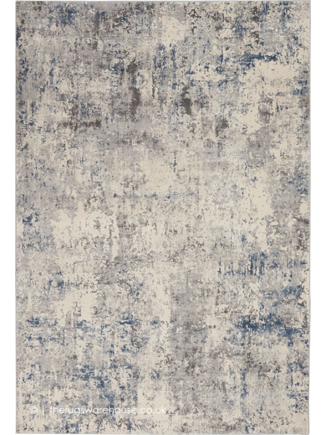 Ruslan Ivory Grey Rug - 6